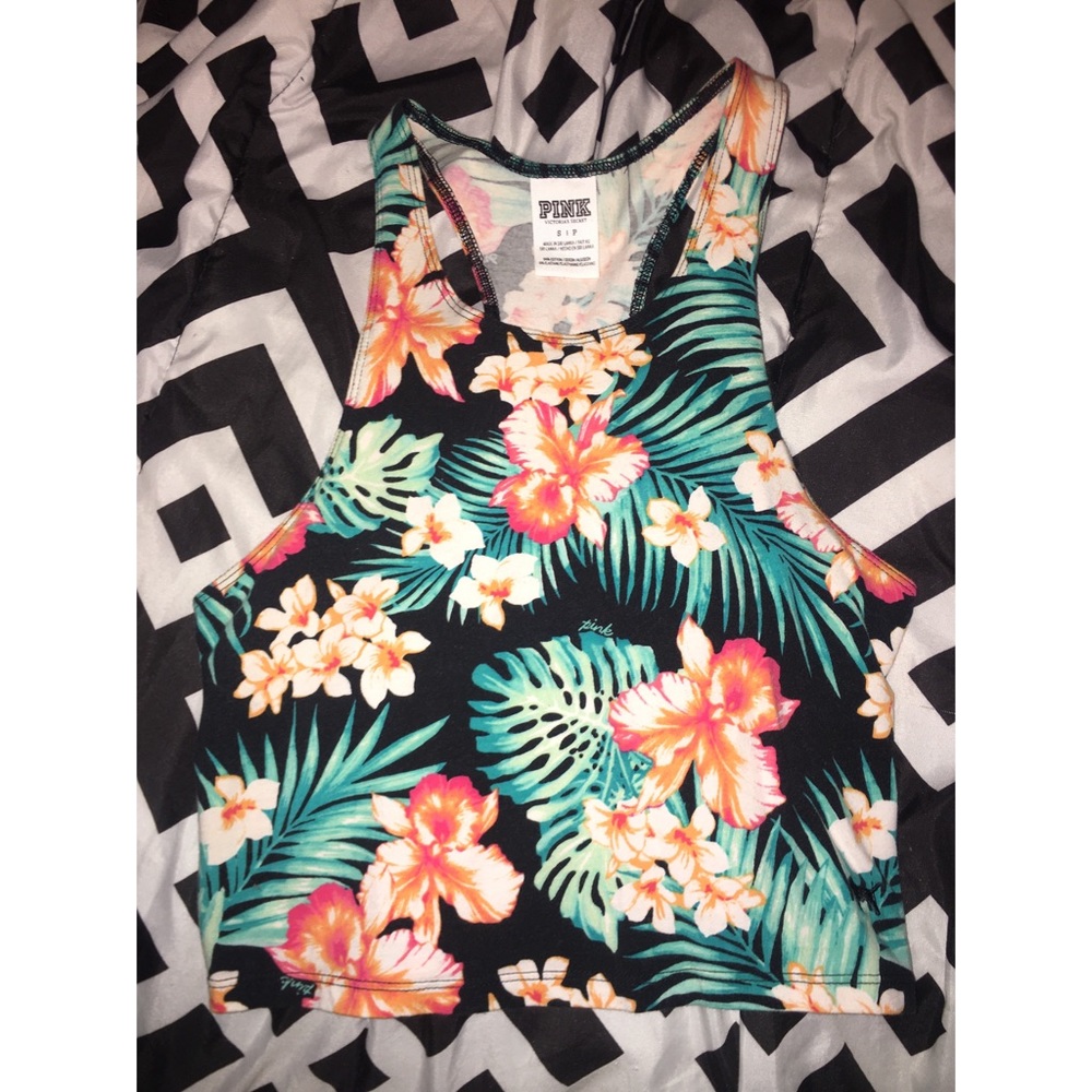 💚 VS PINK Floral Halter 💚